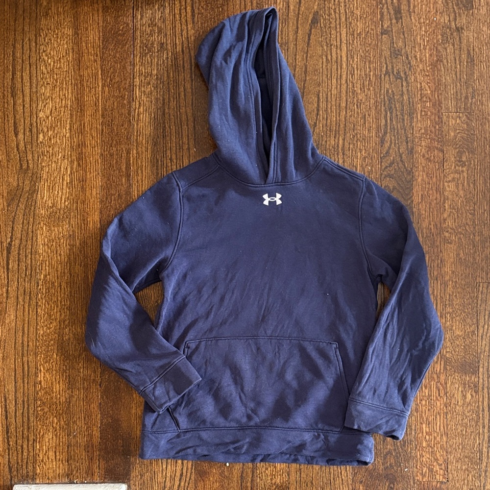 Under Armour Kids navy Pullover Hoodie